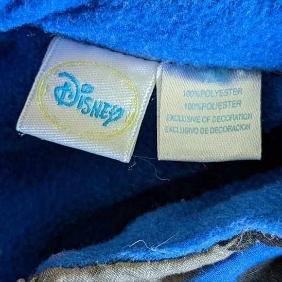 Disney Mickey Mouse Fleece Lined Puffer Vest  12m - Picture 4 of 4